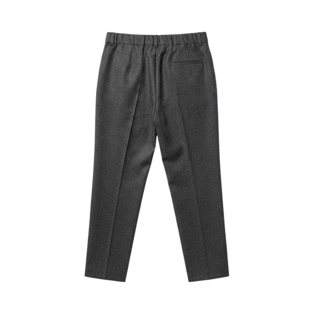 Purotatto Pantaloni Donna in Lana Antracite