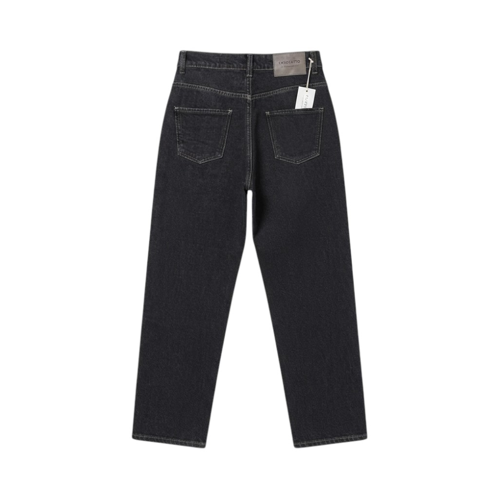 Purotatto Jeans Donna in Denim Nero