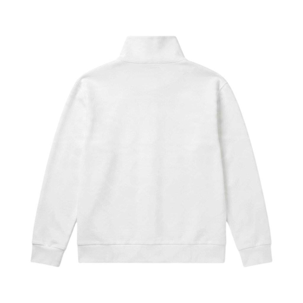 PUROTATTO Felpa Donna Bianco con Cappuccio e Zip