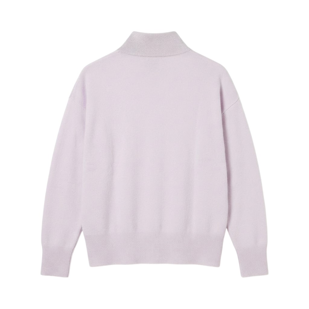 Purotatto Lupetto Donna in Maglia Glicine