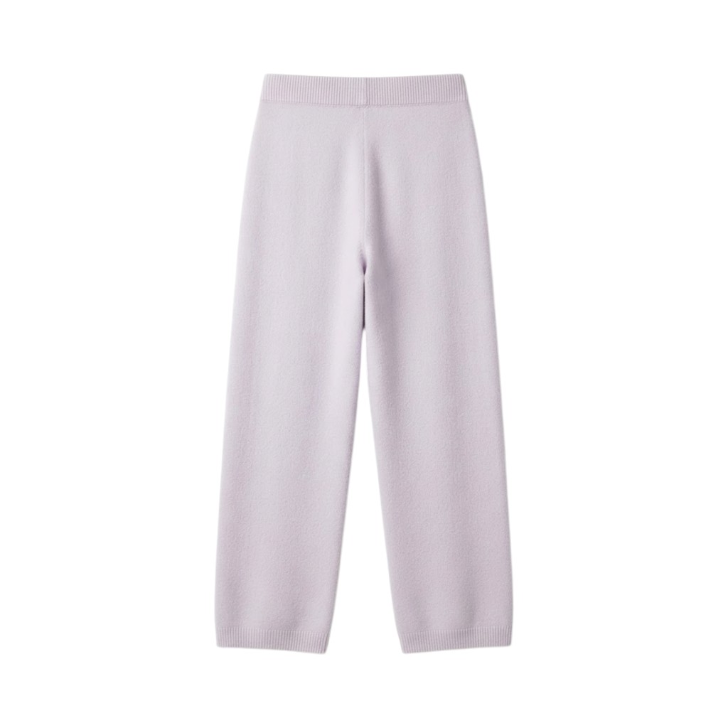 Purotatto Pantaloni Donna in Maglia Perlata