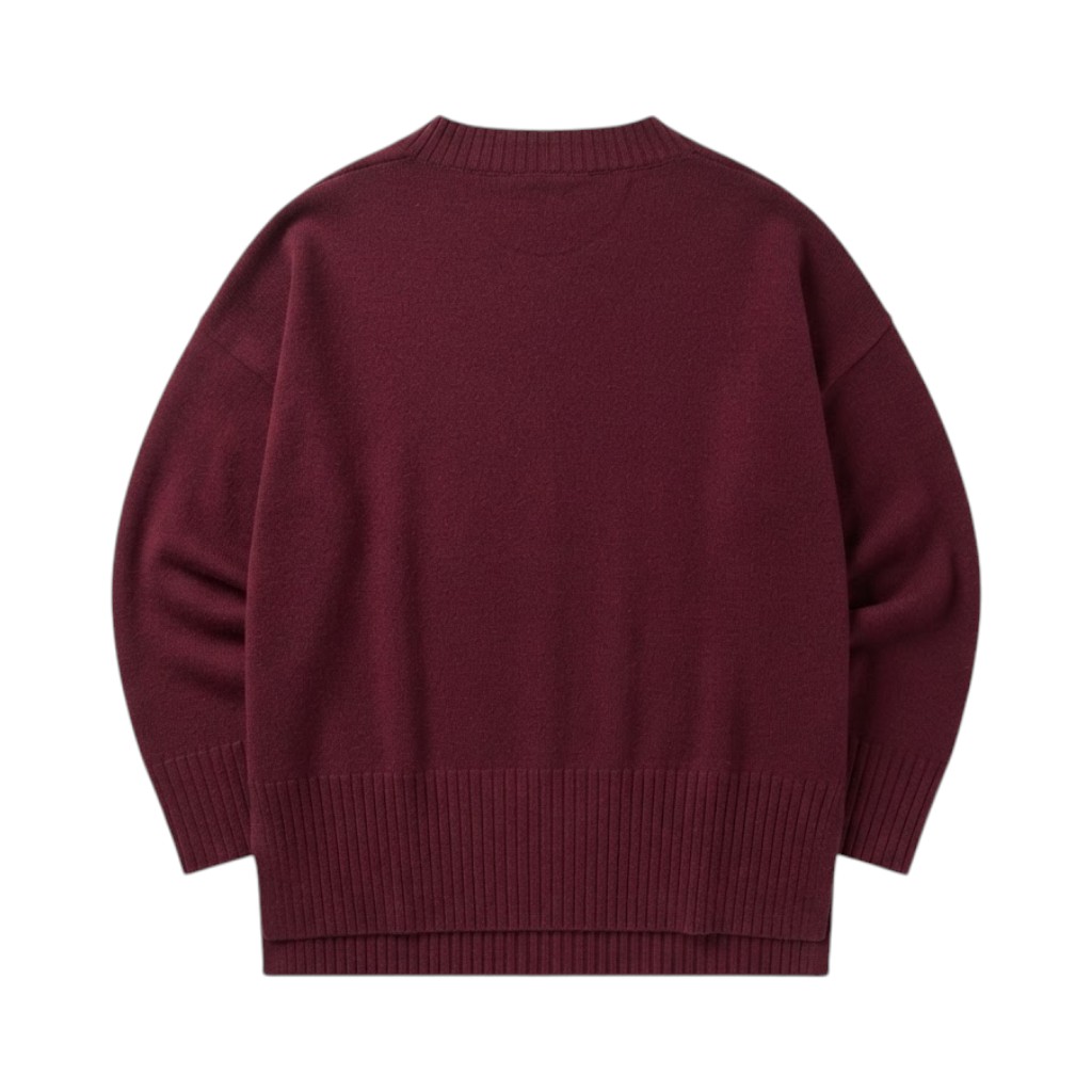 Purotatto Maglia Donna in Cashmere Burgundy
