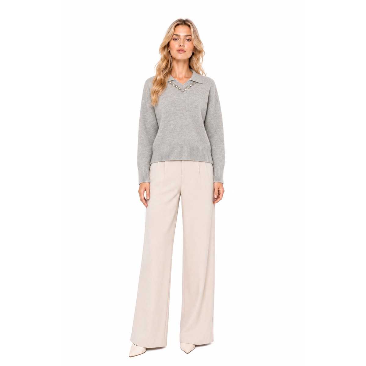 Pinko Chemises Gris