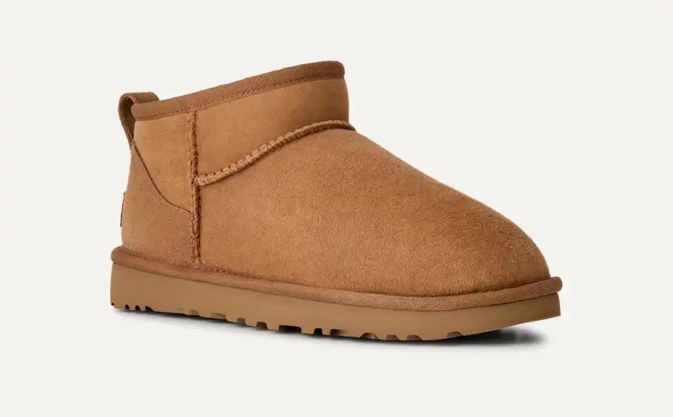 UGG Classic Mini II Stivaletti Donna Grigi in Suede – 1116109-GRI