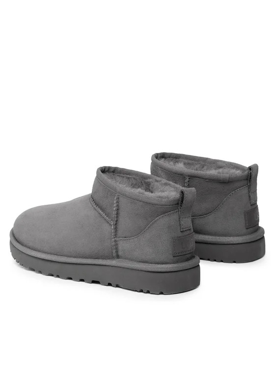 UGG Classic Mini II Stivaletti Donna Grigi in Suede – 1116109-GRI