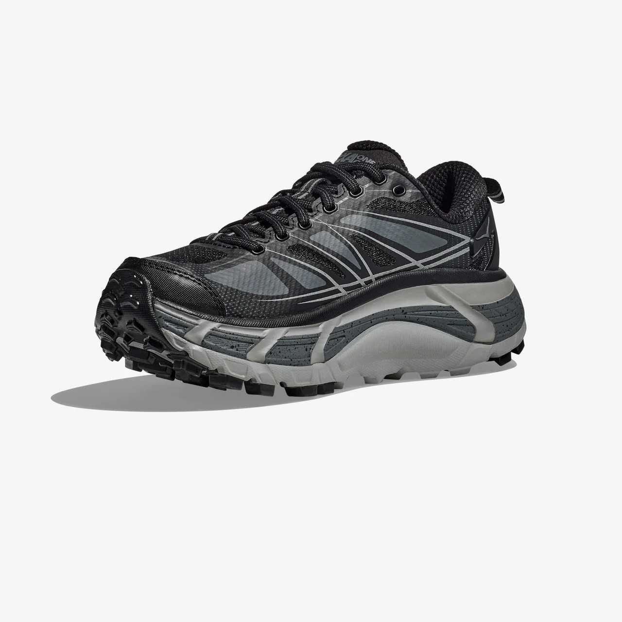 Hoka One One Zapatillas blancas y verdes de hombres