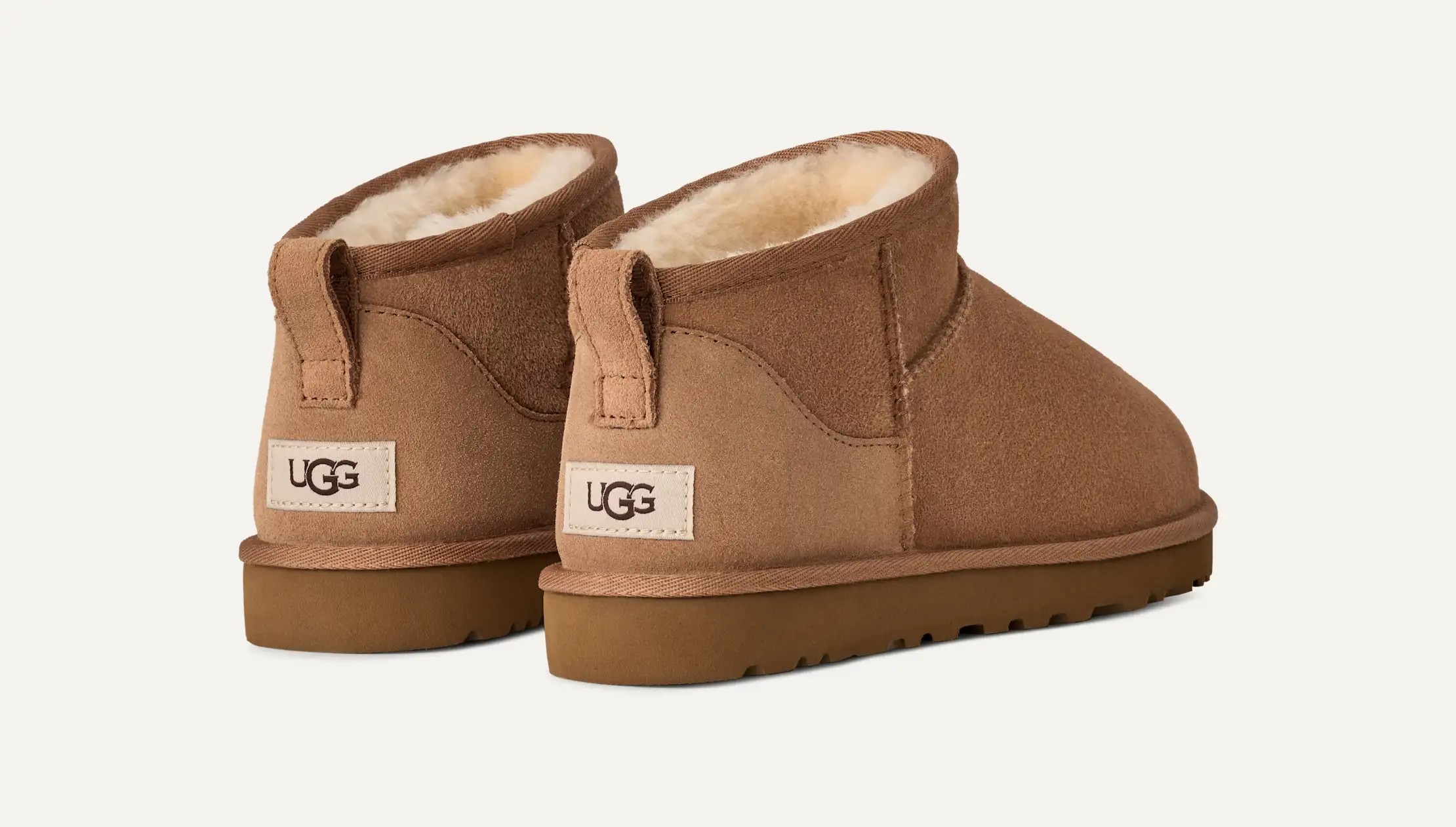 UGG Classic Ultra Mini Stivaletti Uomo Dusted Cocoa in Montone