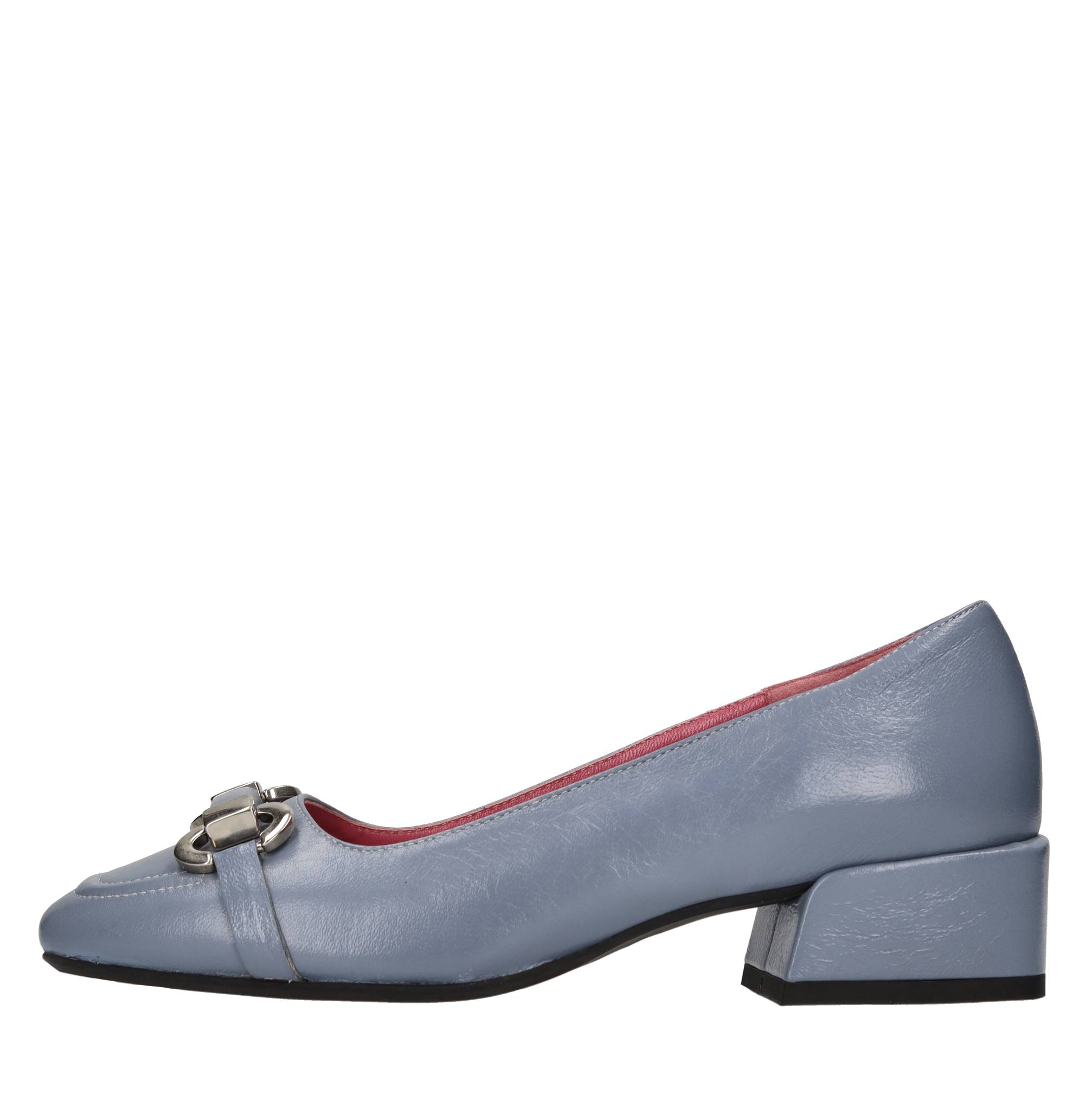 le-babe Le Babe Schuhe mit blauem Absatz, azzurro blu e verdi