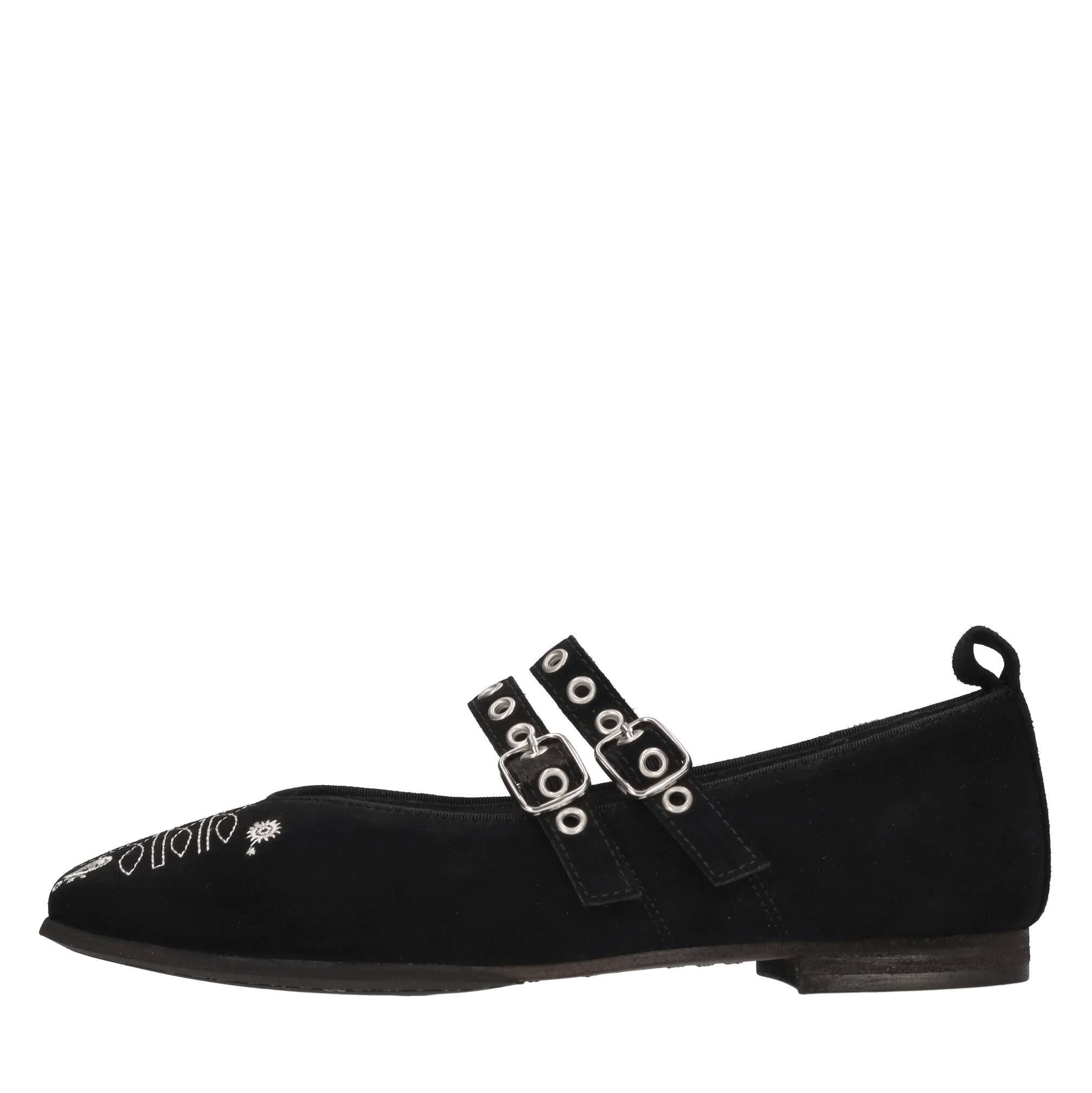 De Siena Lage schoenen zwart
