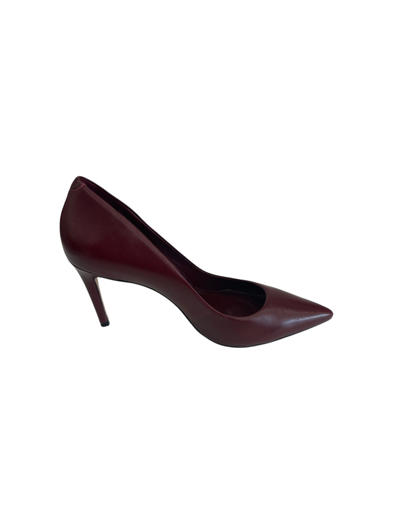 Carrano Décolleté Donna in Pelle Bordeaux con Tacco Elegante