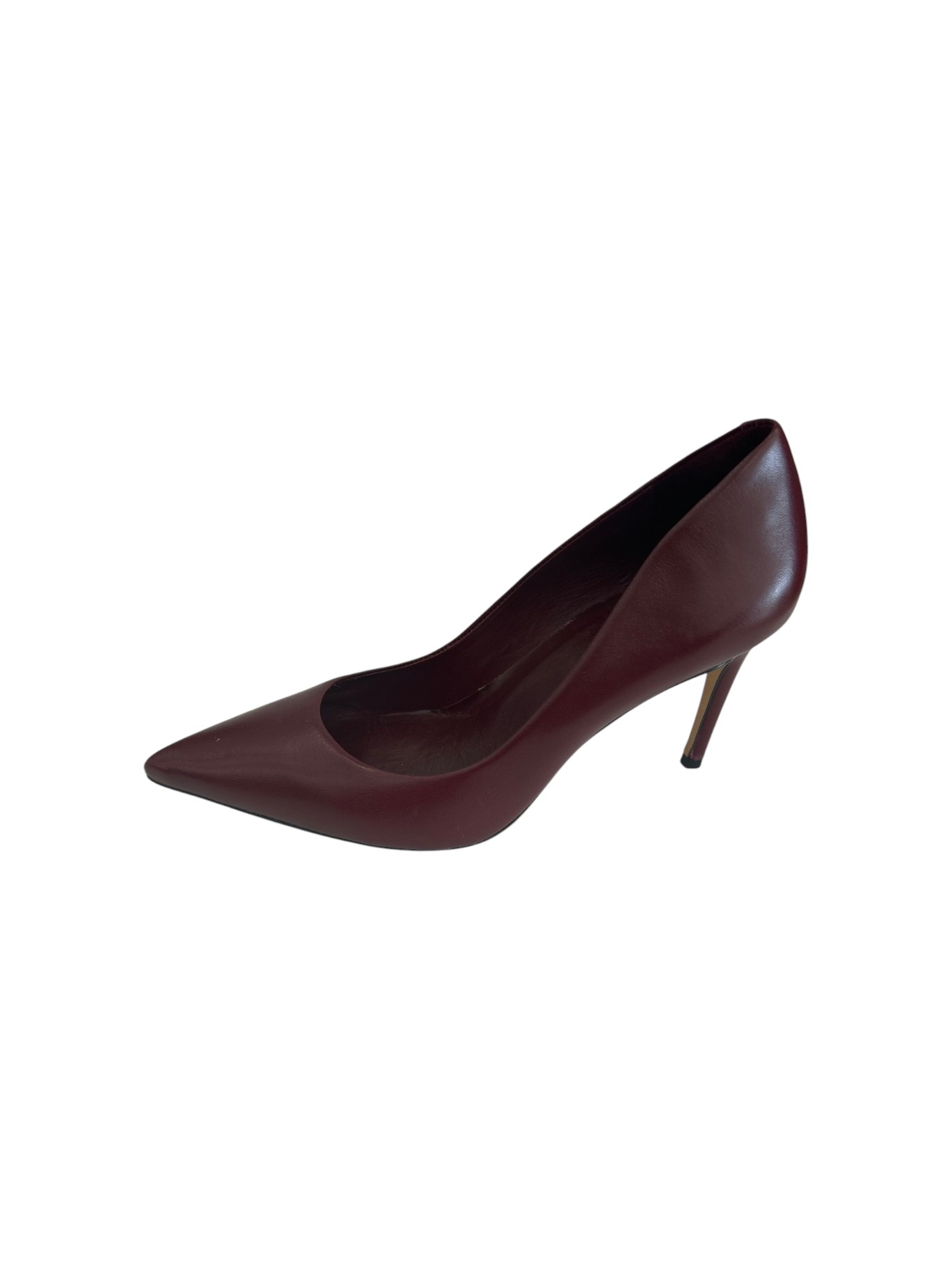 Carrano Décolleté Donna in Pelle Bordeaux con Tacco Elegante