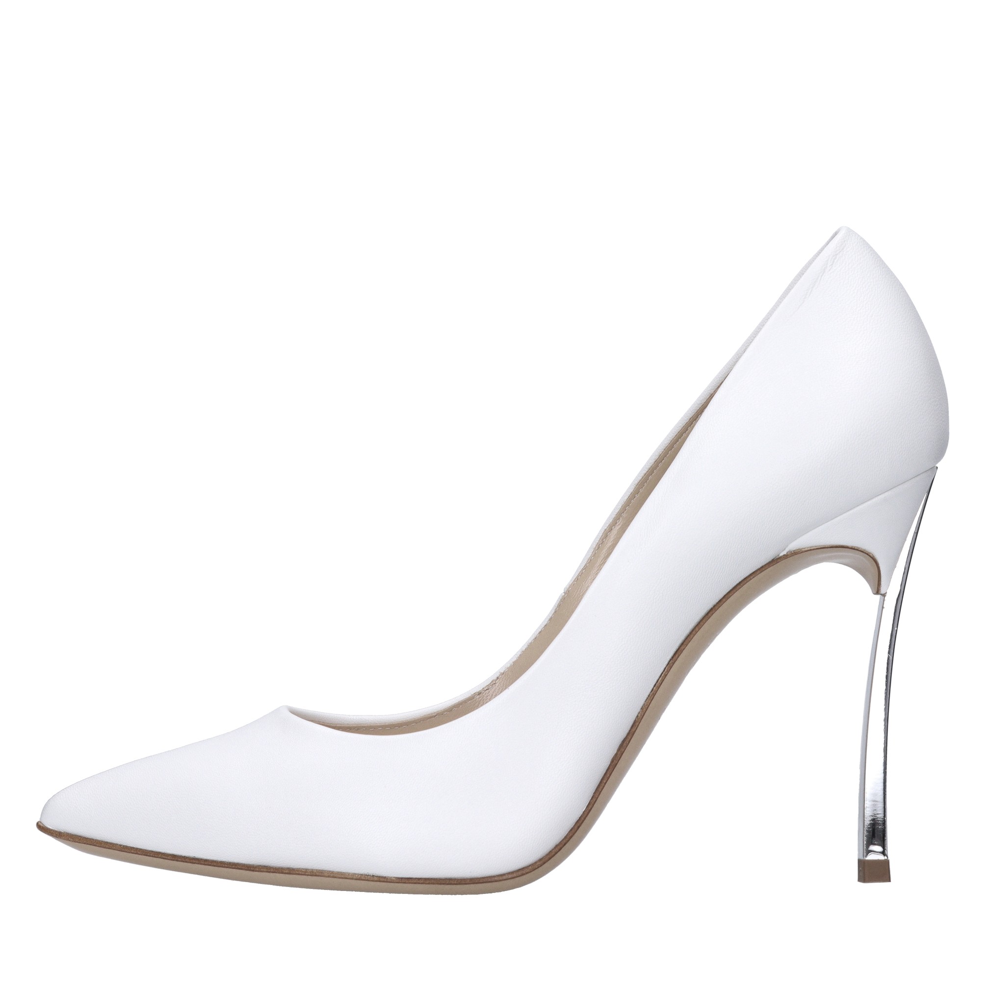 Casadei Zapatos con tacón blanco