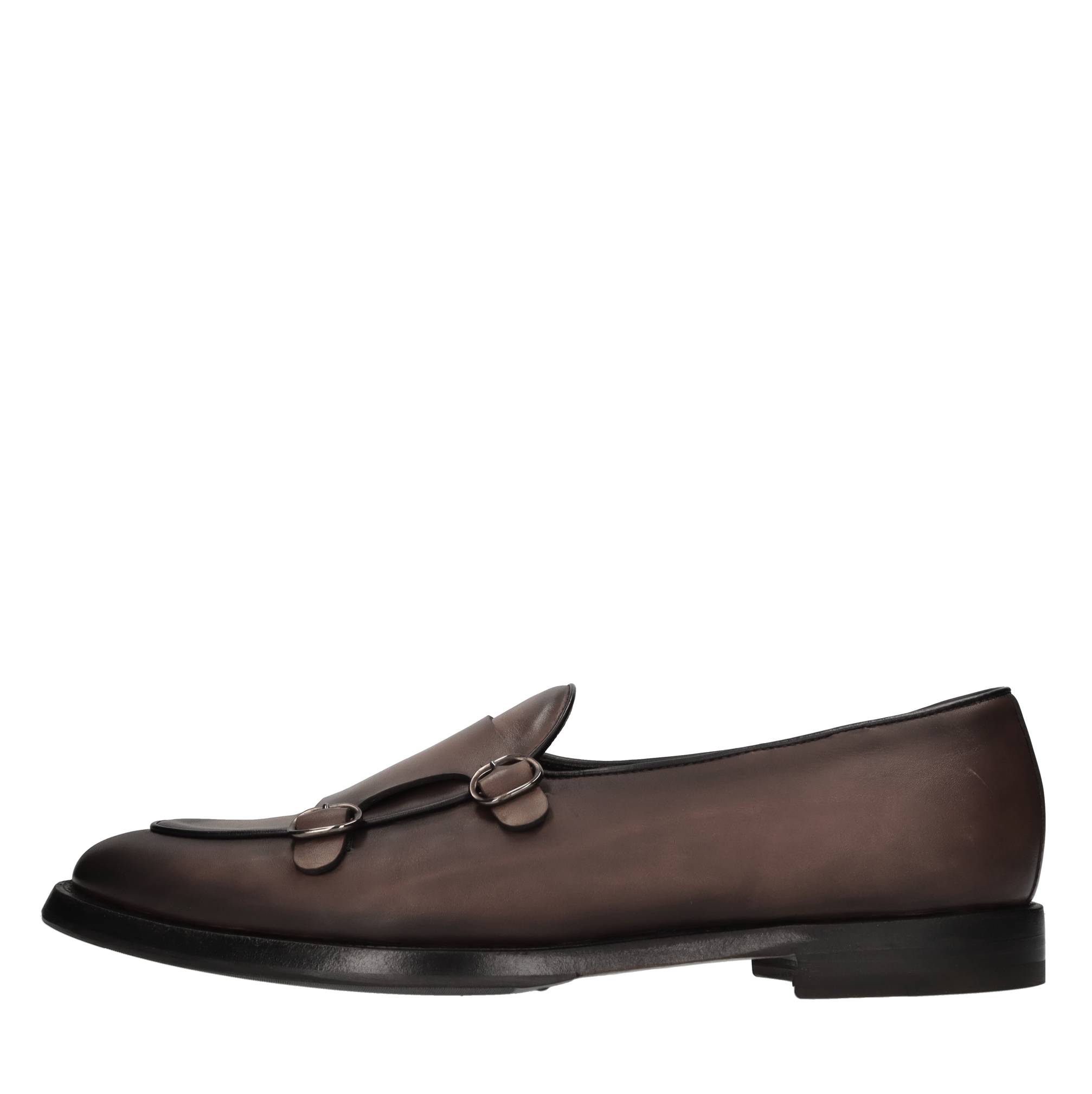 Barrett Flat Shoes In Marrone Scuri