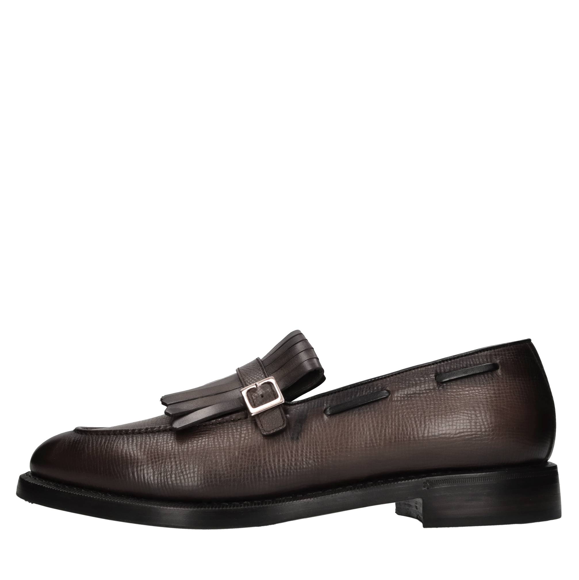 Barrett Flat Shoes In Testa Di Moro Scuri