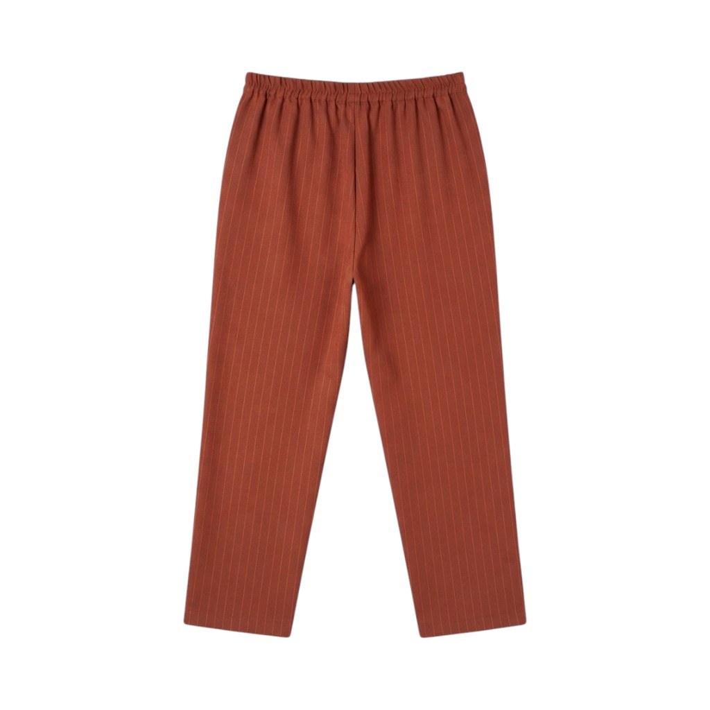 NIU Pantaloni Donna a Righe Terra