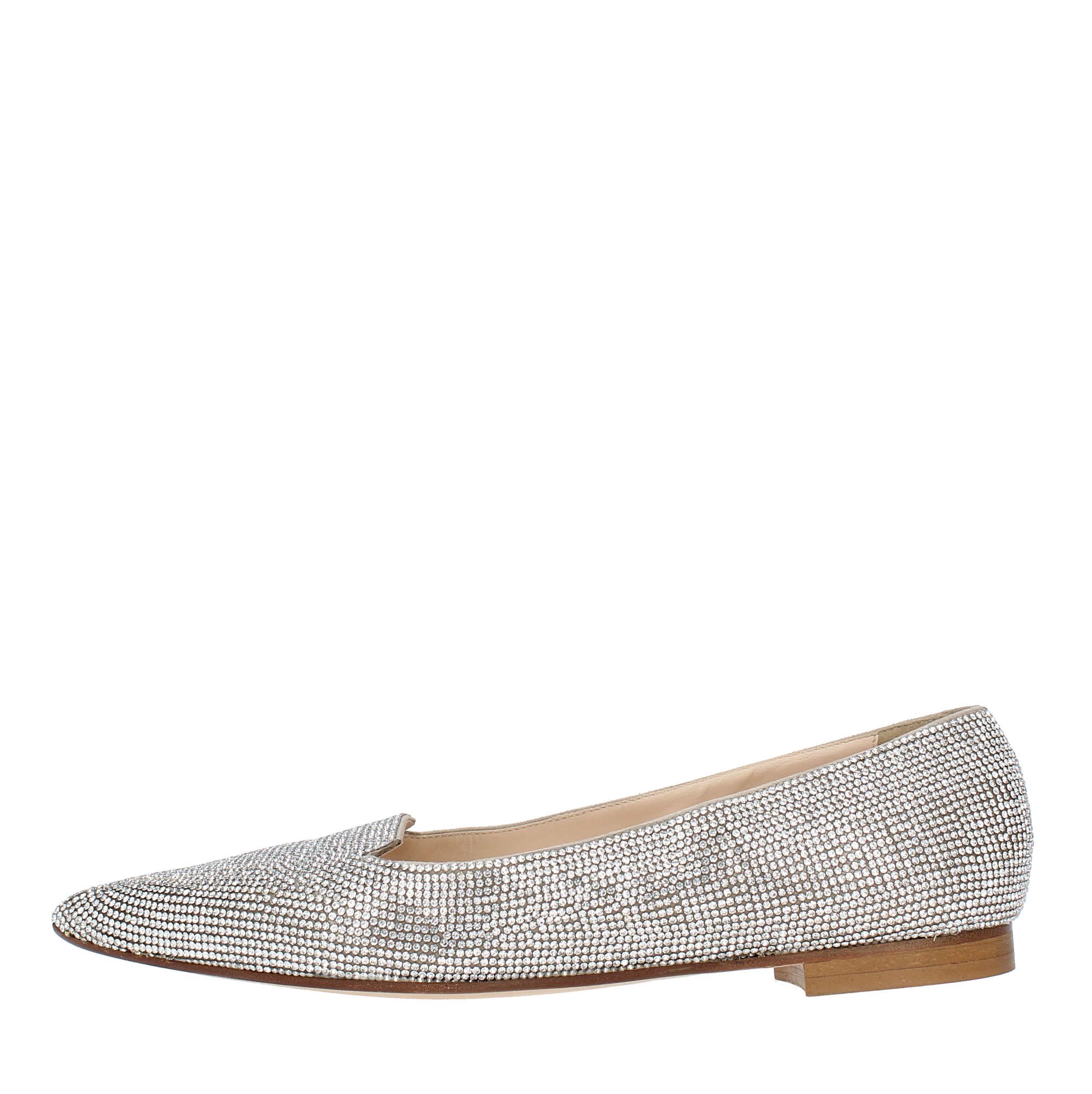 prosperine Prosperine Flache Schuhe Silber, argento chiari e naturali