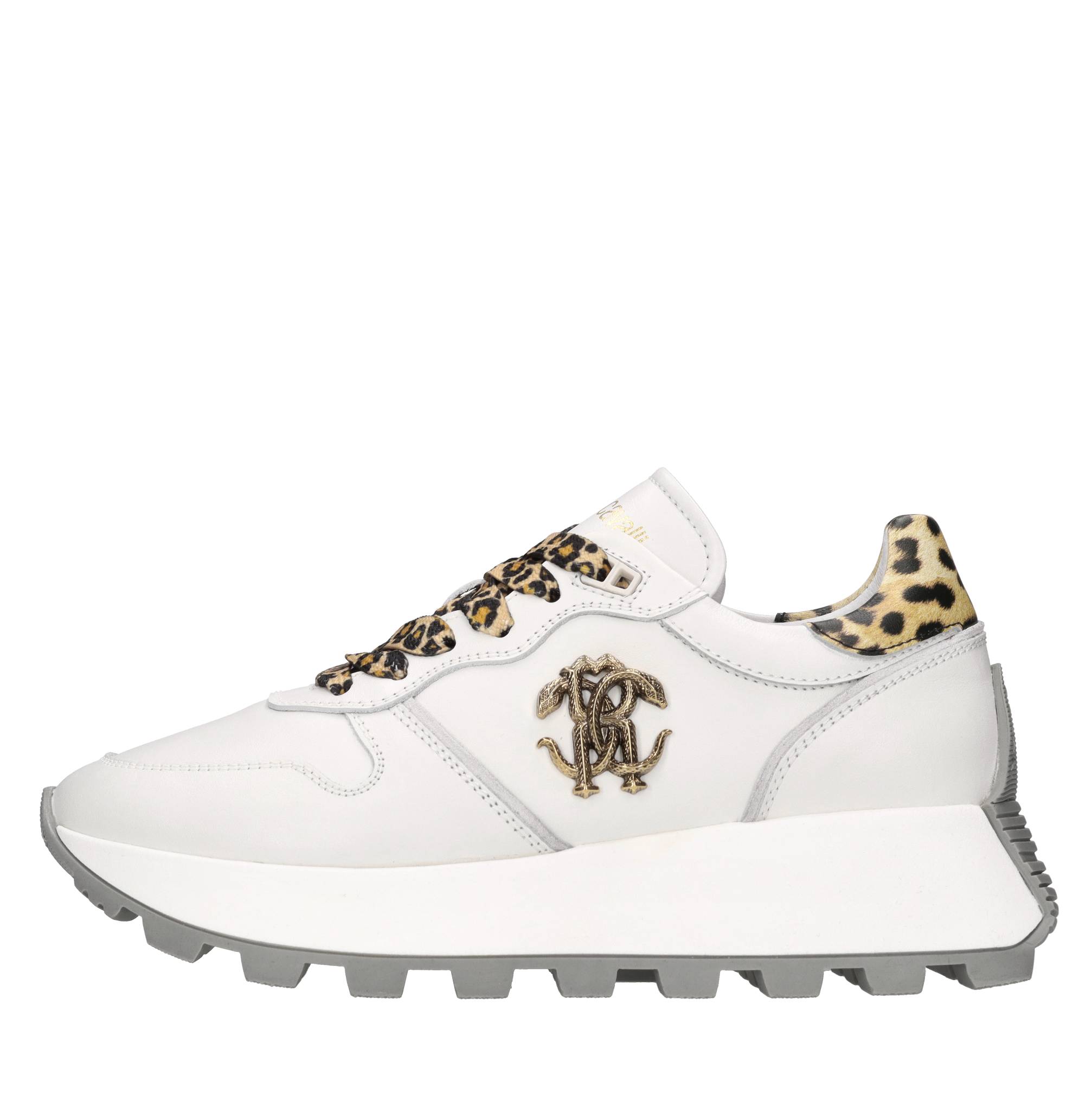Roberto Cavalli Witte sneakers