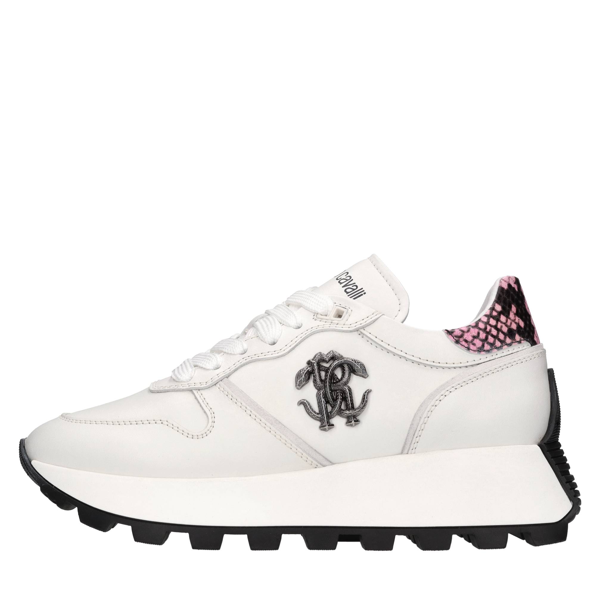 Roberto Cavalli Witte sneakers