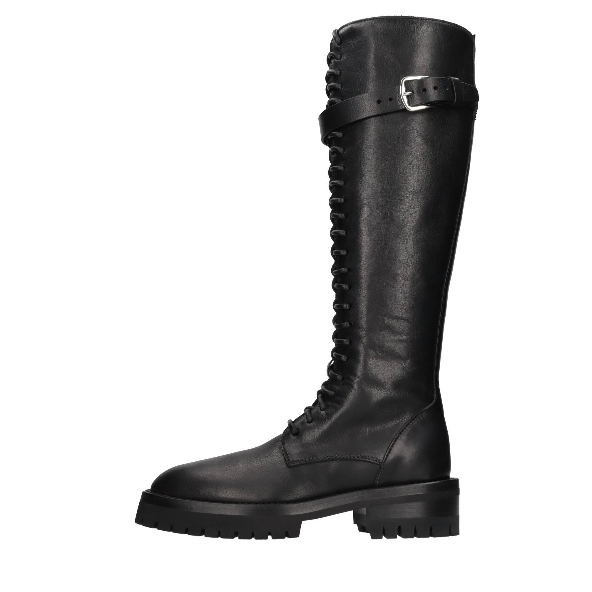 ANN DEMEULEMESTER Boots Black
