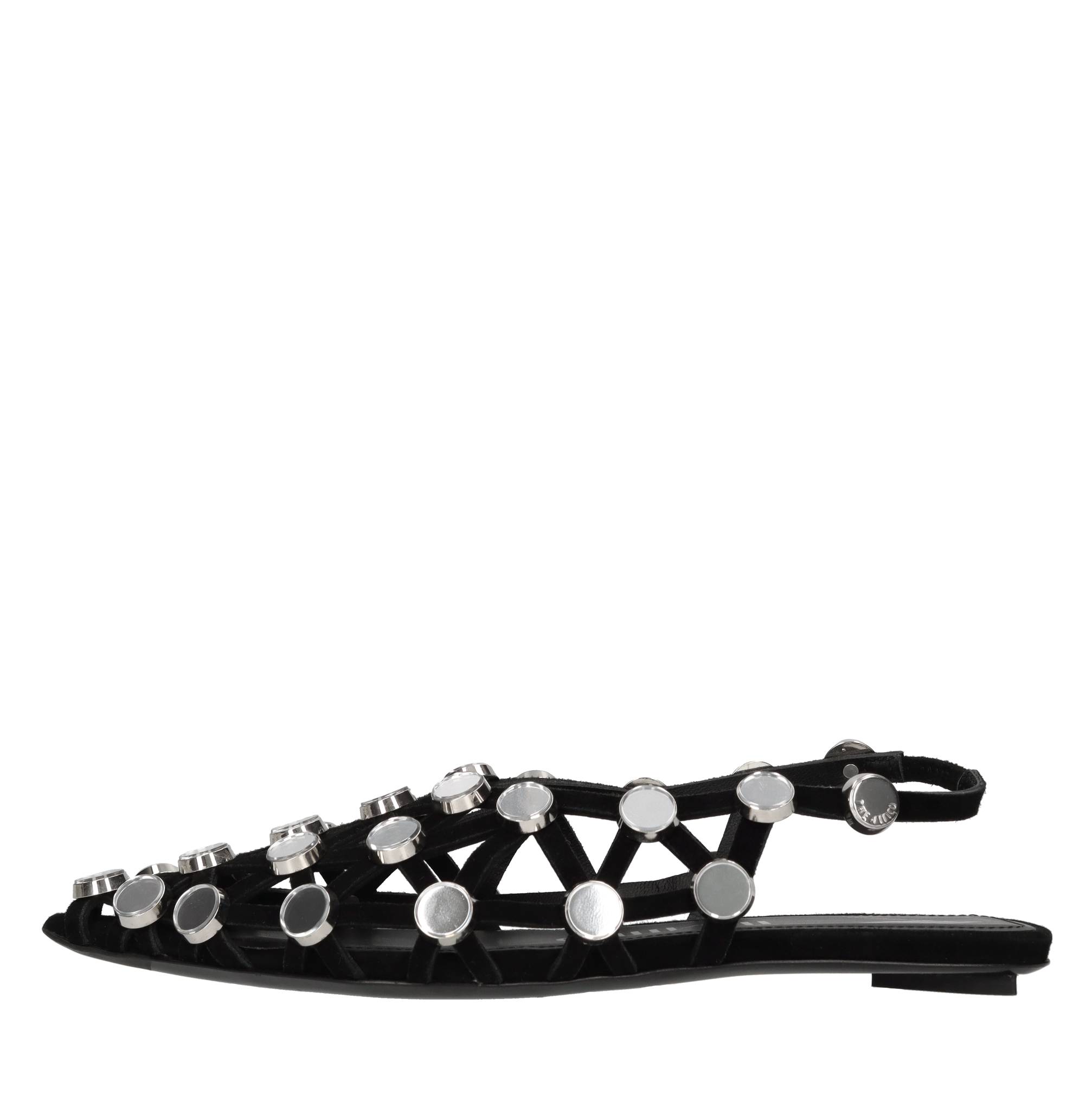 The Attico Niedrig Schuhe Schwarz