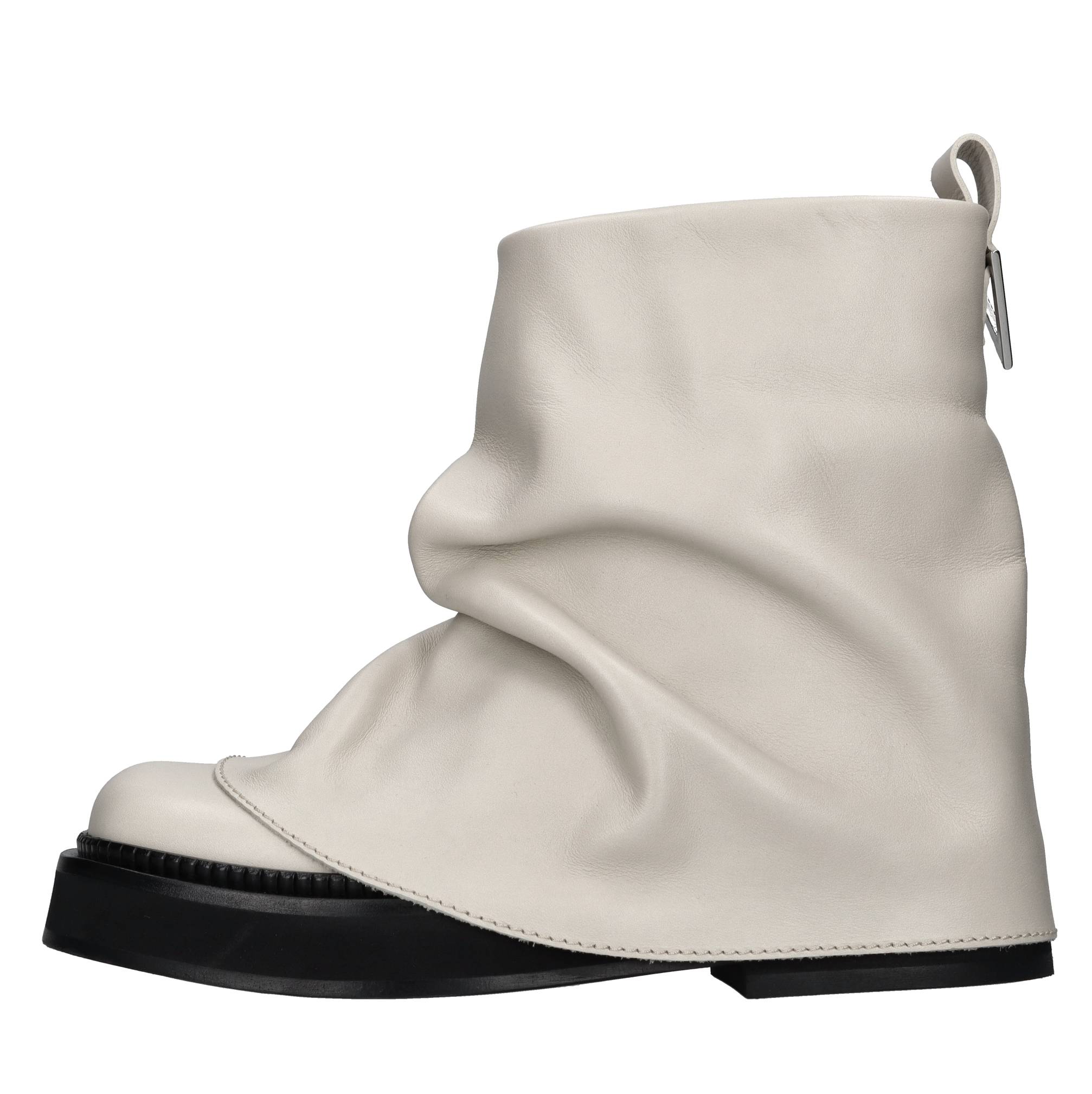 The Attico Boots Cream