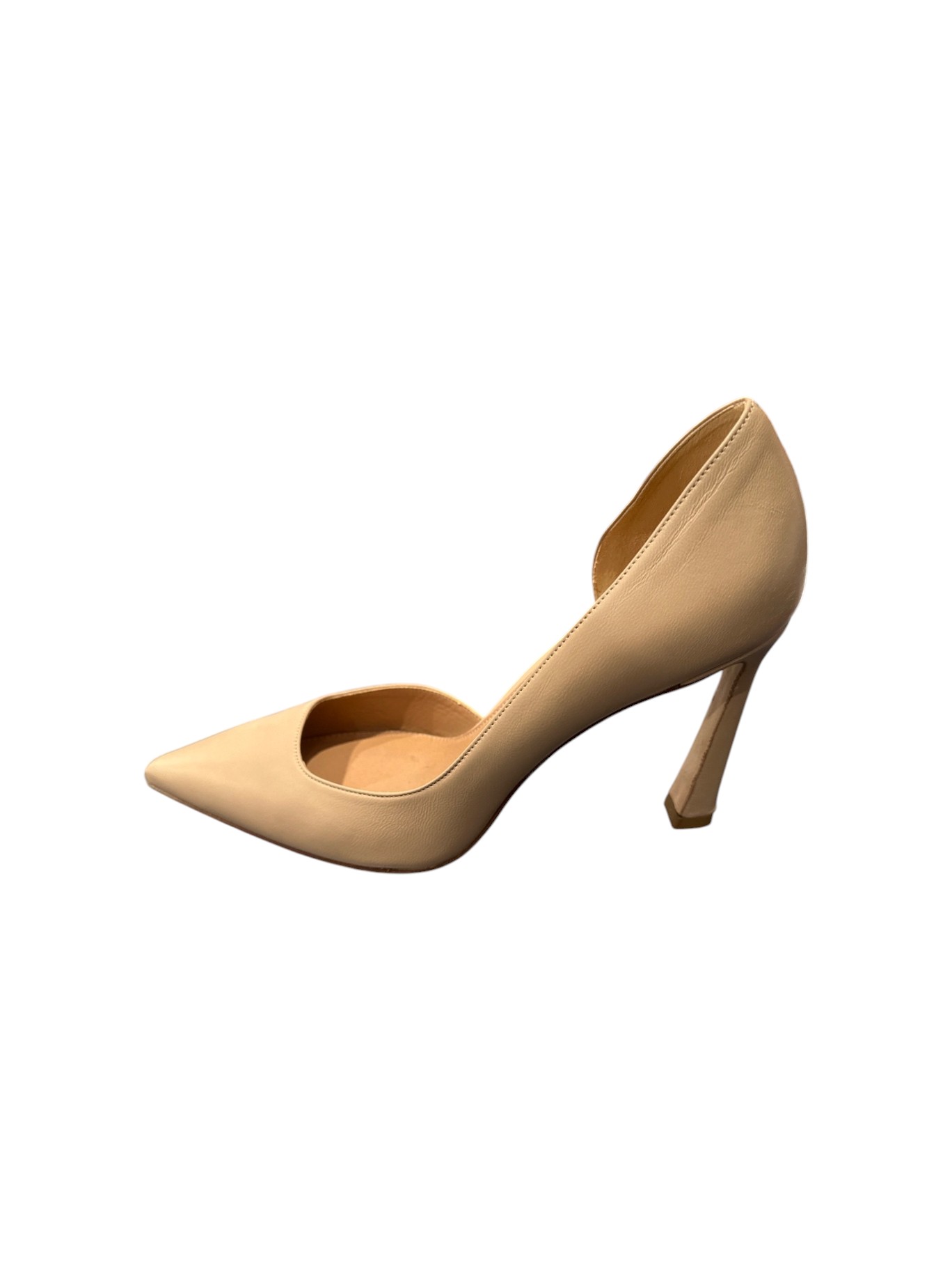 CHANTAL Décolleté Donna in Nappa Nude con Tacco Stiletto