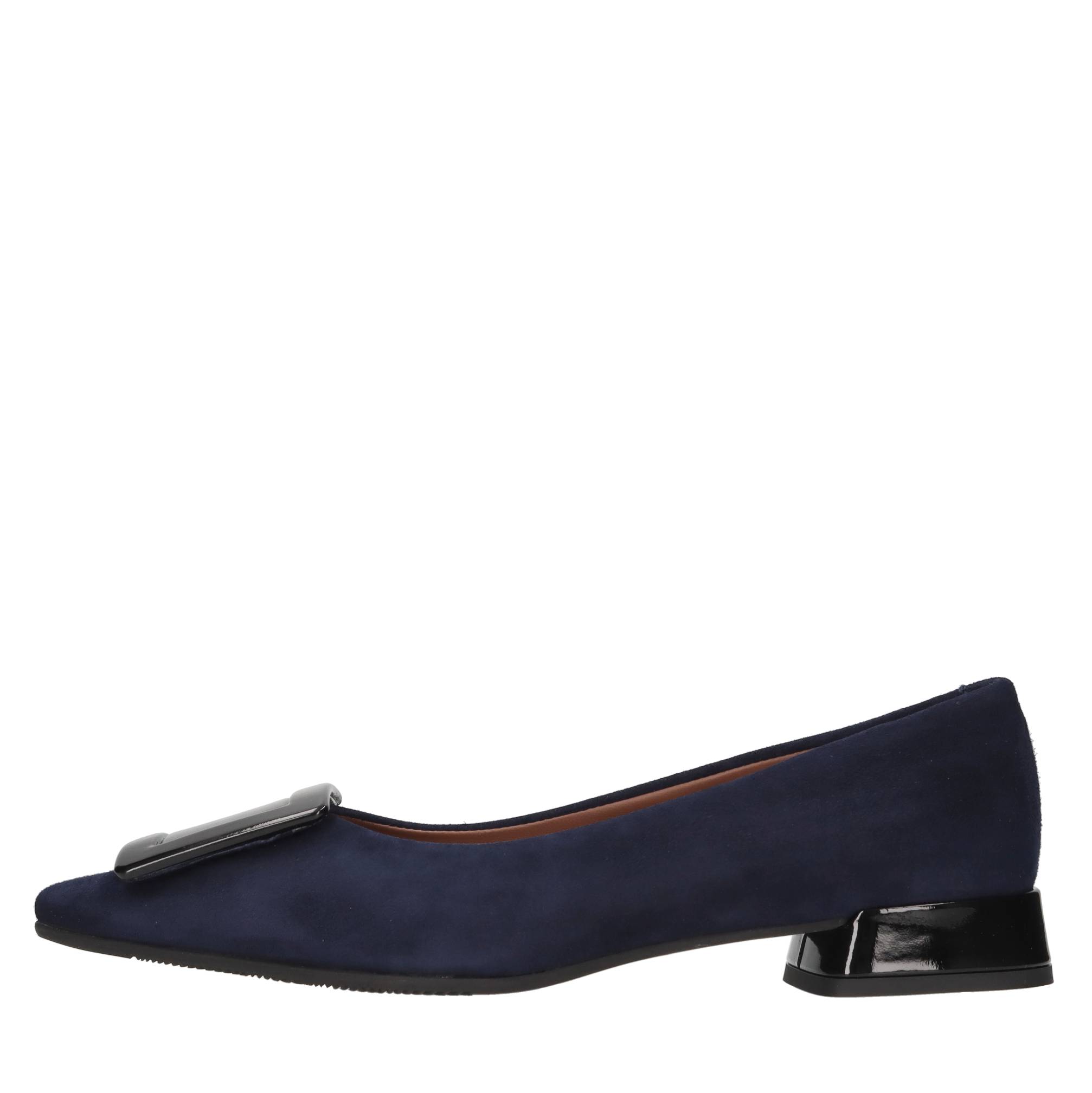 Evaluna Flat Shoes In Blu Blu E Verdi