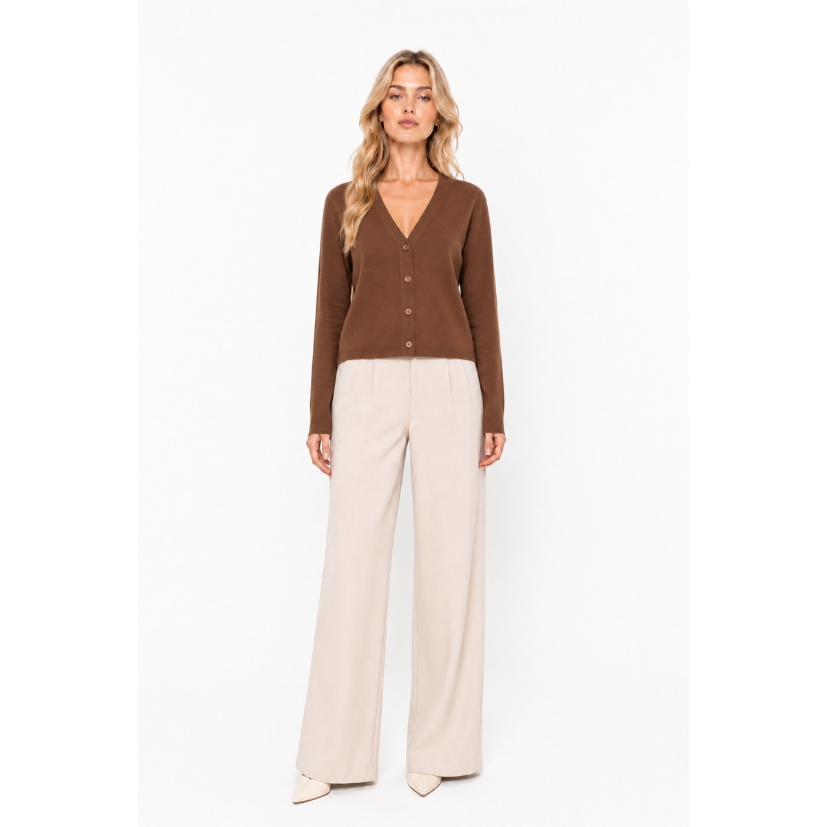 Mm Max Mara Sweaters In Noce Marrone