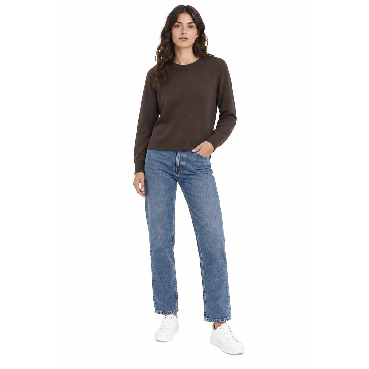 Mm Max Mara Sweaters In Testa Di Moro Marrone