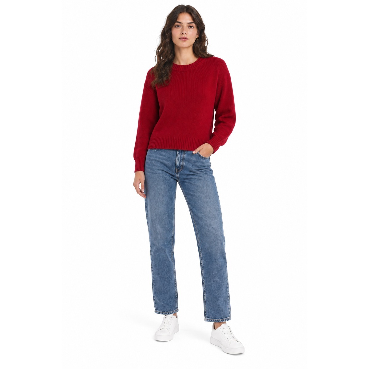 Mm Max Mara Sweaters In Rosso Borgogna Rosso