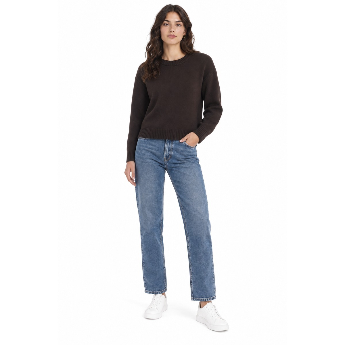 Mm Max Mara Sweaters In Testa Di Moro Marrone