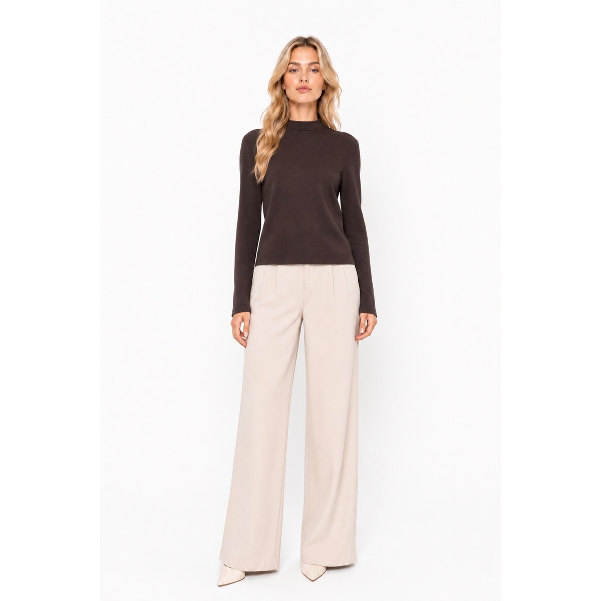 Mm Max Mara Sweaters In Testa Di Moro Marrone