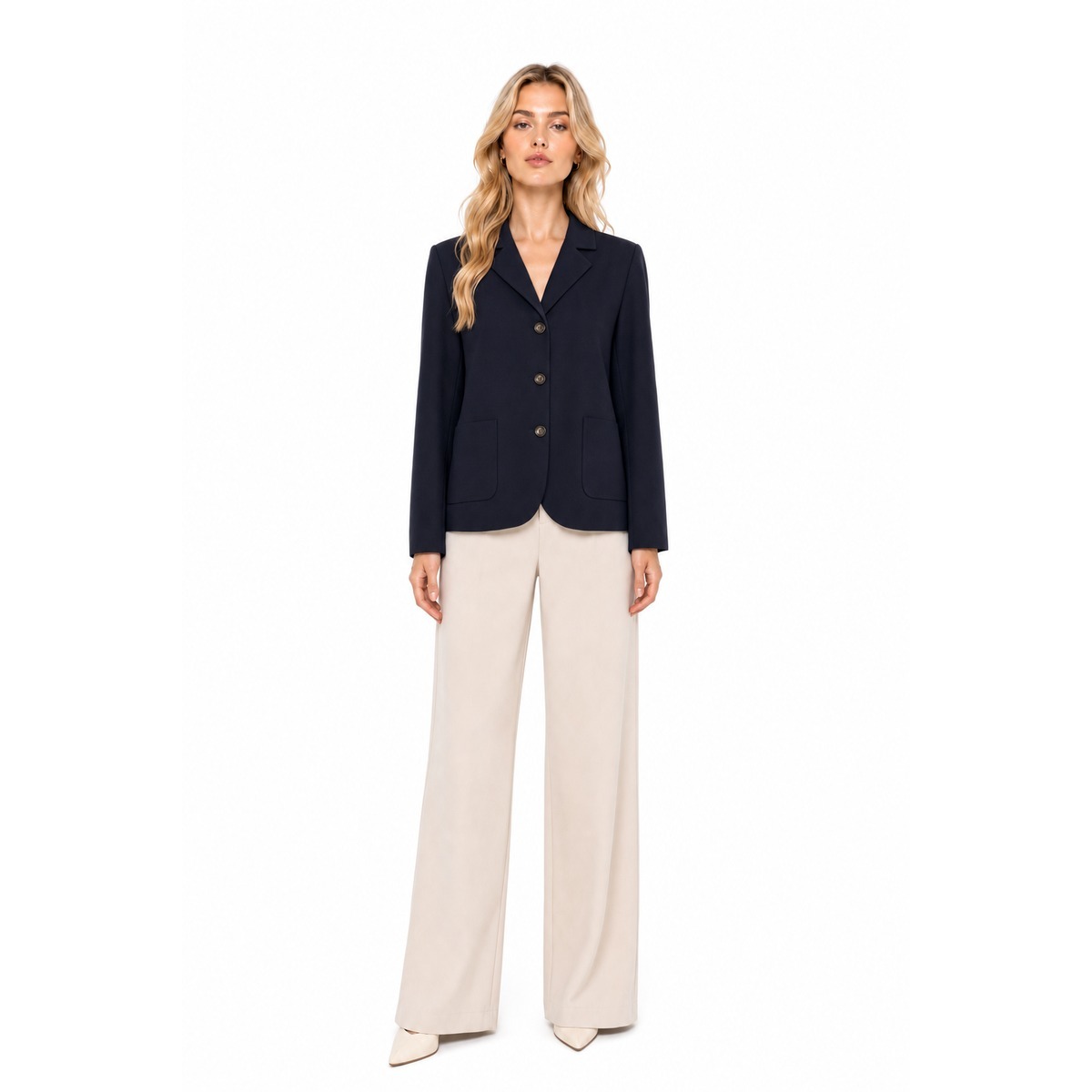 Mm Max Mara Jassen Blauwe marine