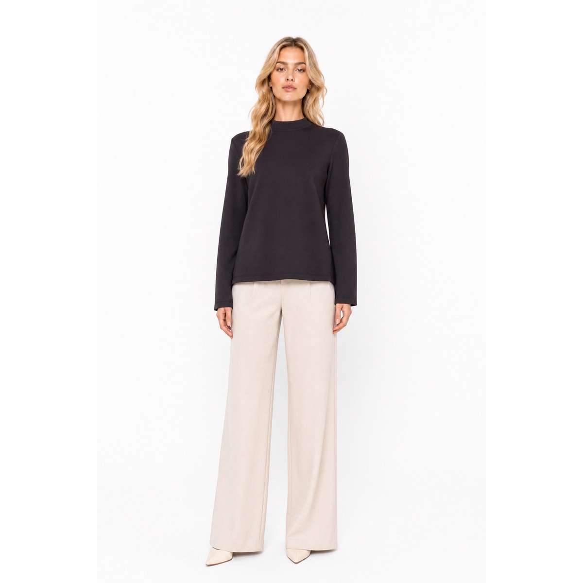Mm Max Mara Overhemden zwart