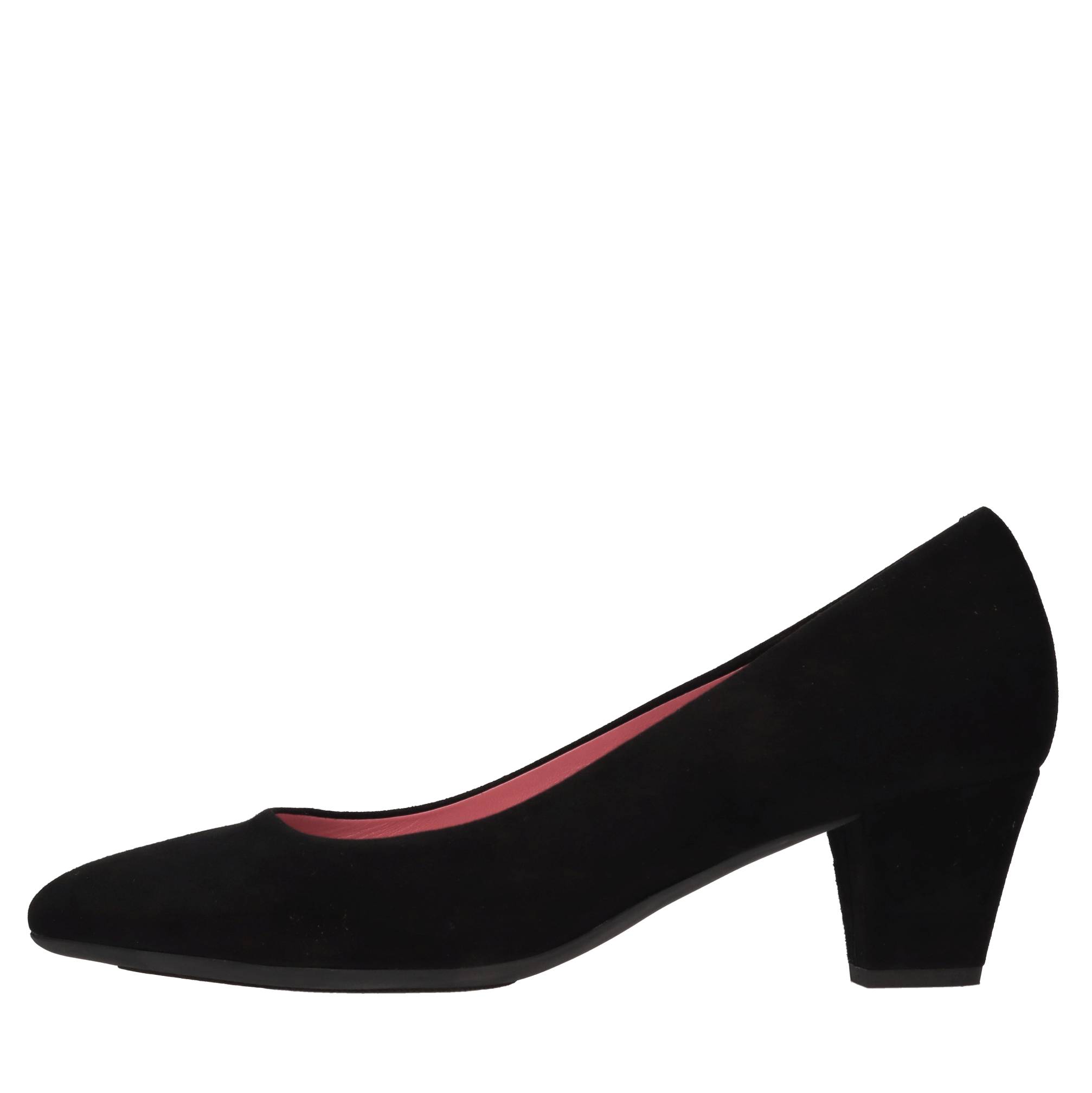 pas-de-rouge Pas De Rouge Schuhe mit schwarzem Absatz, nero scuri
