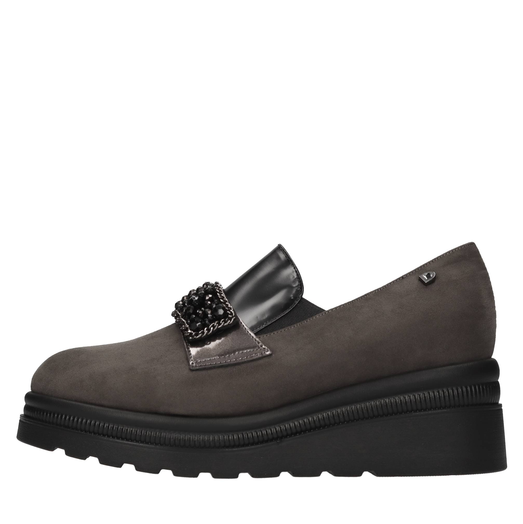 Donna Serena Lage schoenen Grijs