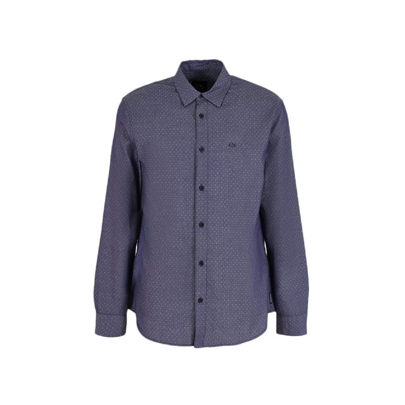 Armani Exchange Shirts Blue In Blue
