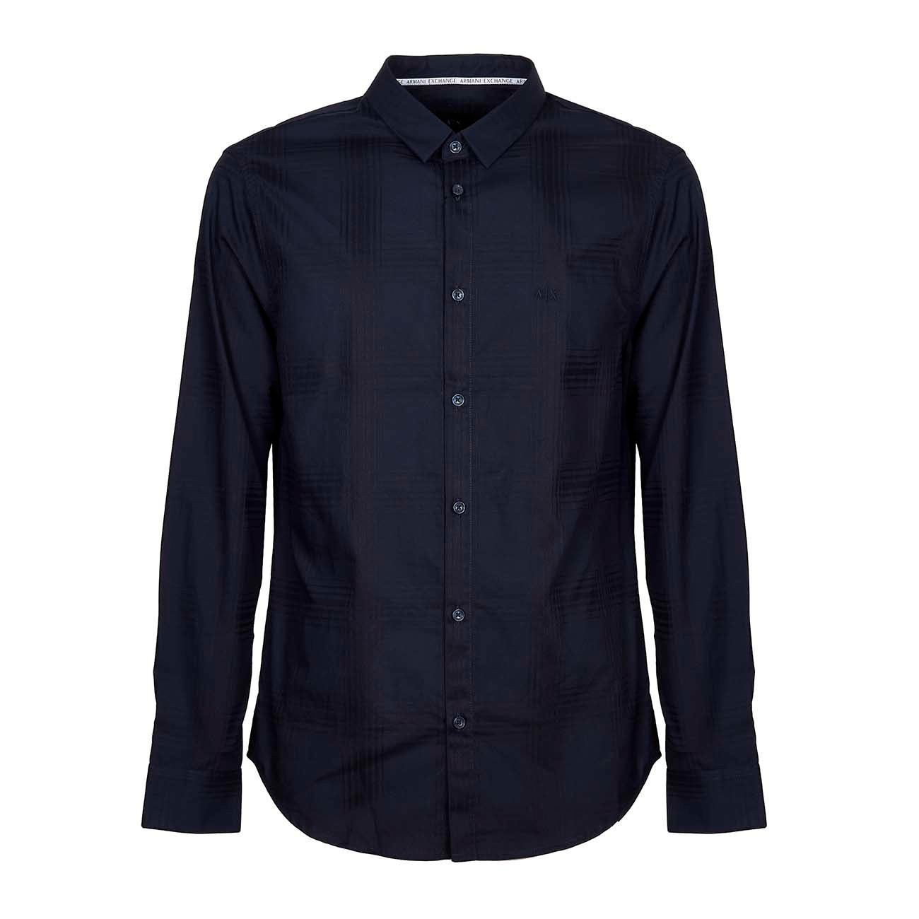 Armani Exchange Blaue Hemden