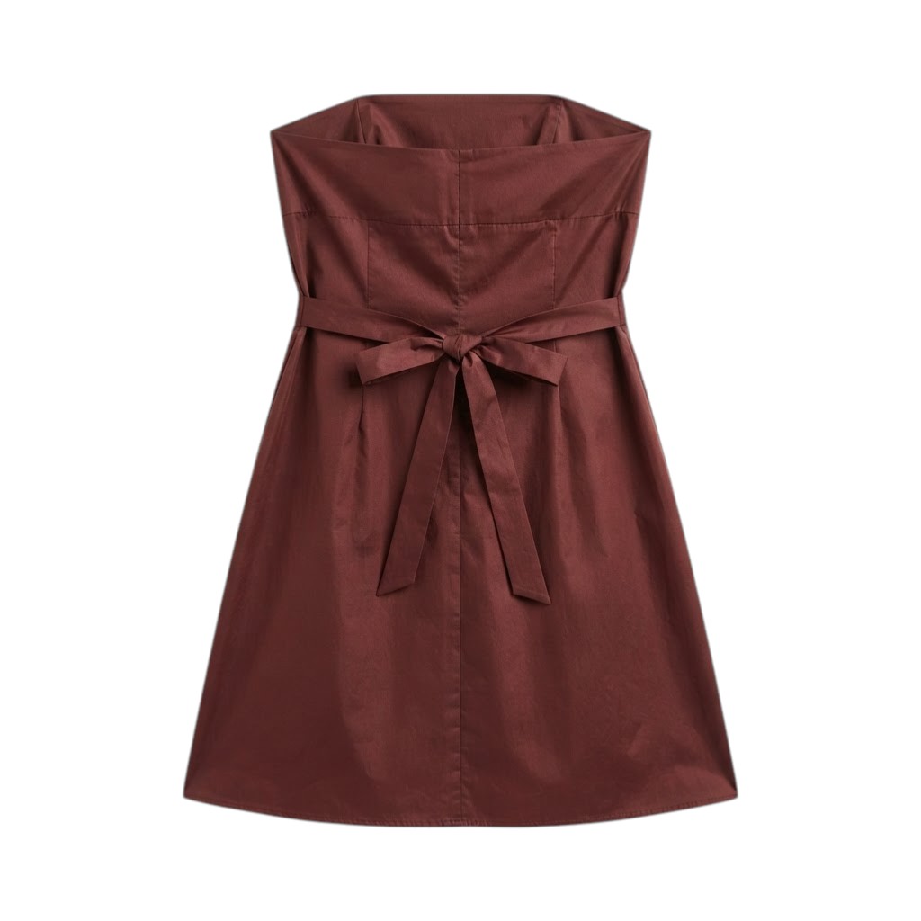Niu Gonna Donna in Burgundy con Cintura