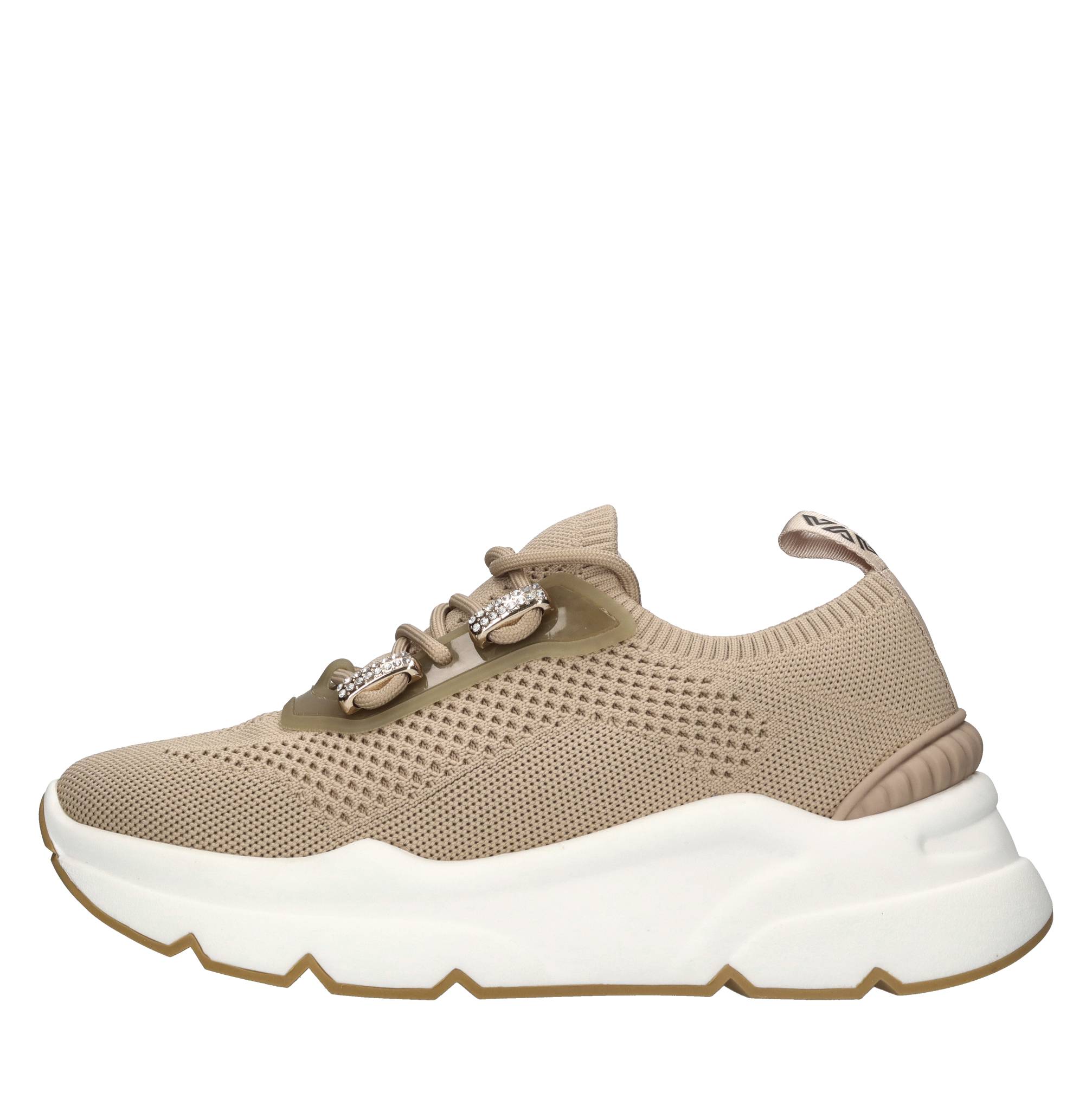 Emanuelle Vee Beige Sneakers