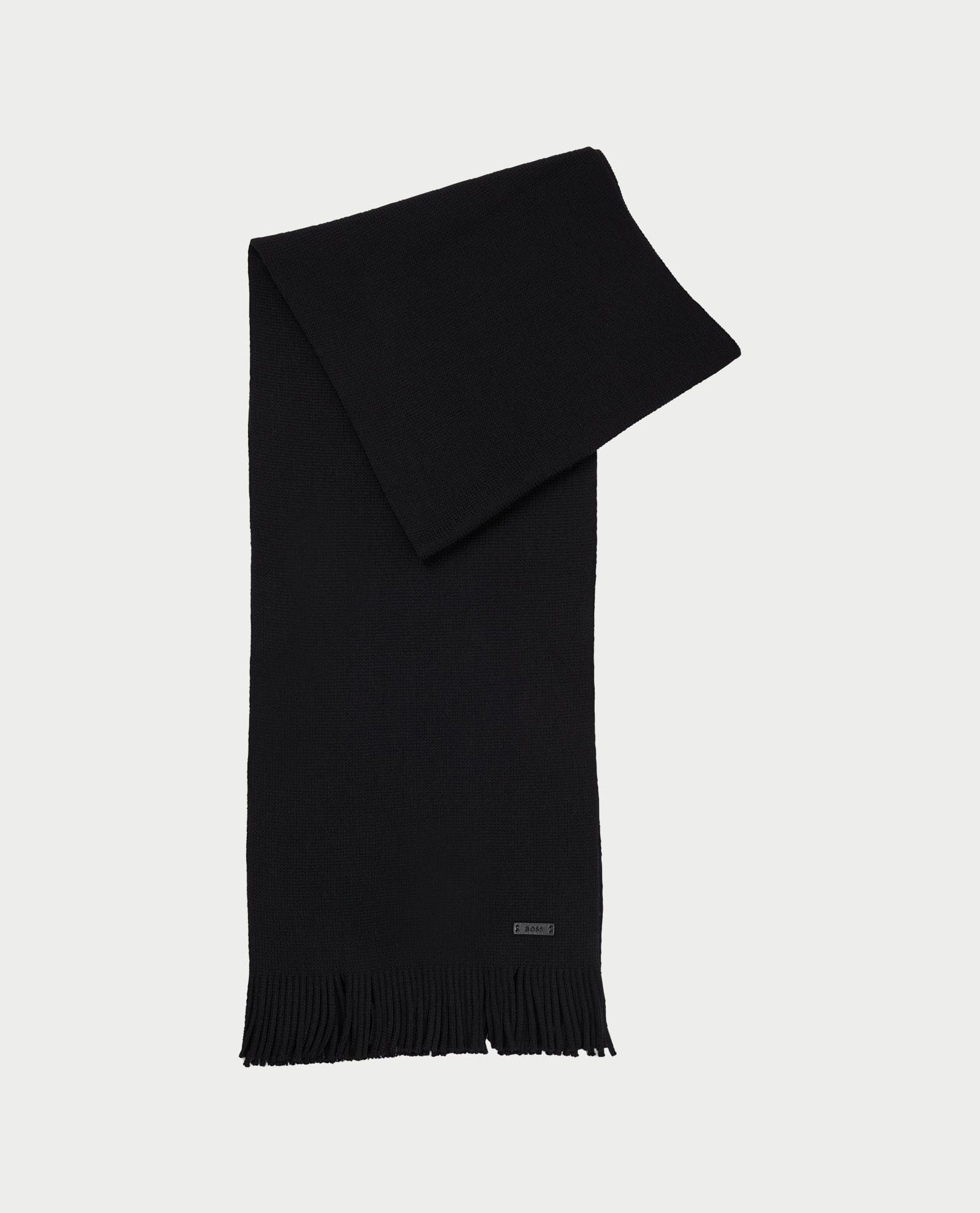 BOSS Schal ALBAS schwarz