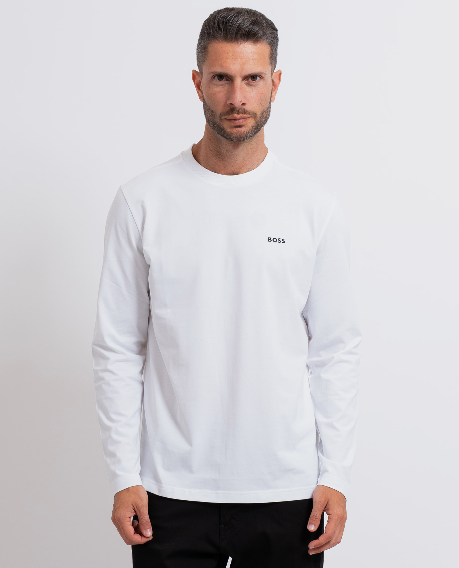 Boss T-shirt en Polo Bianco