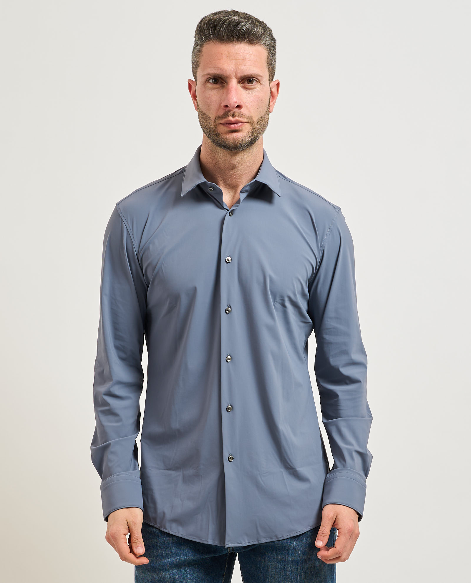 BOSS Camicie Blu