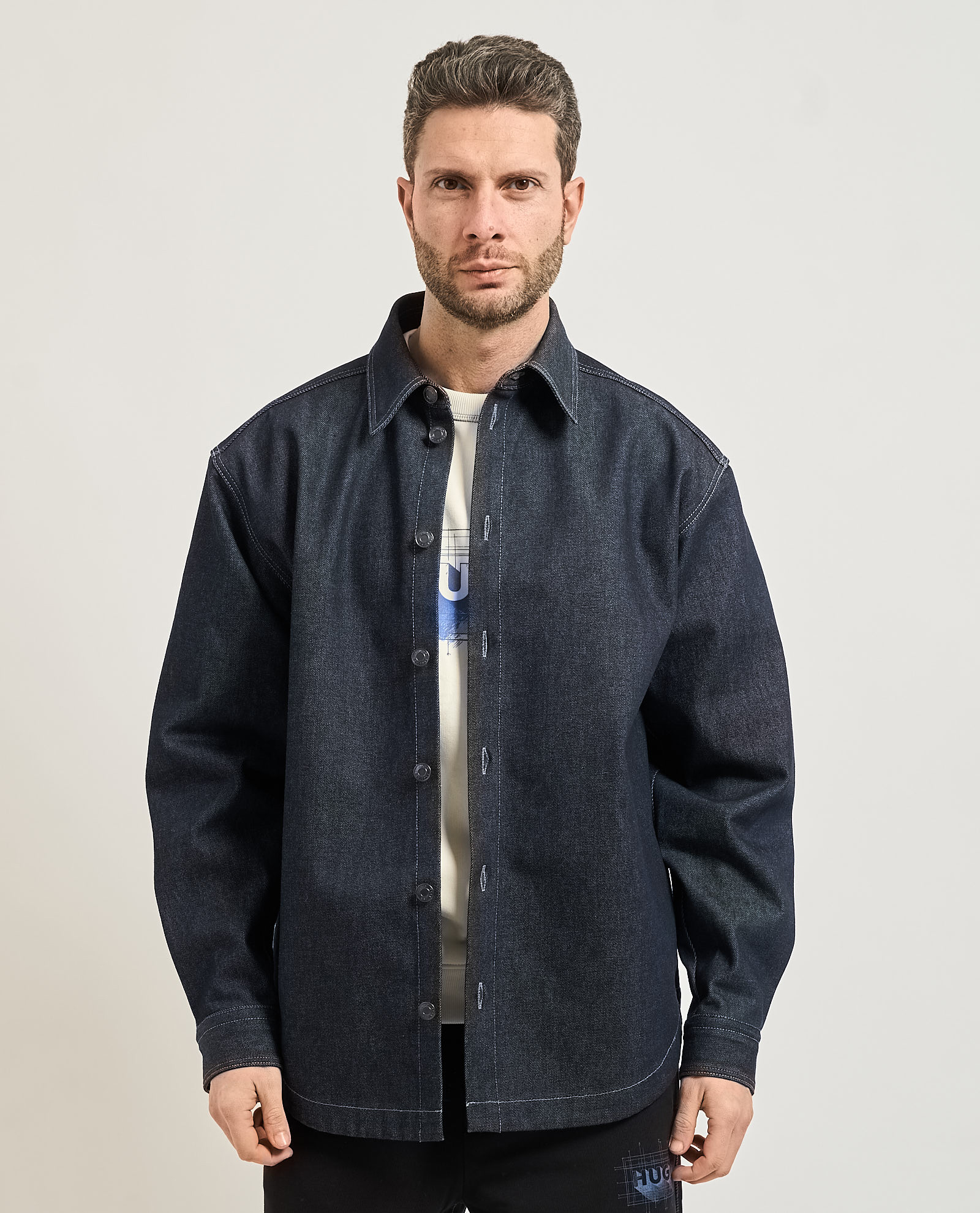 HUGO Camicie Blu
