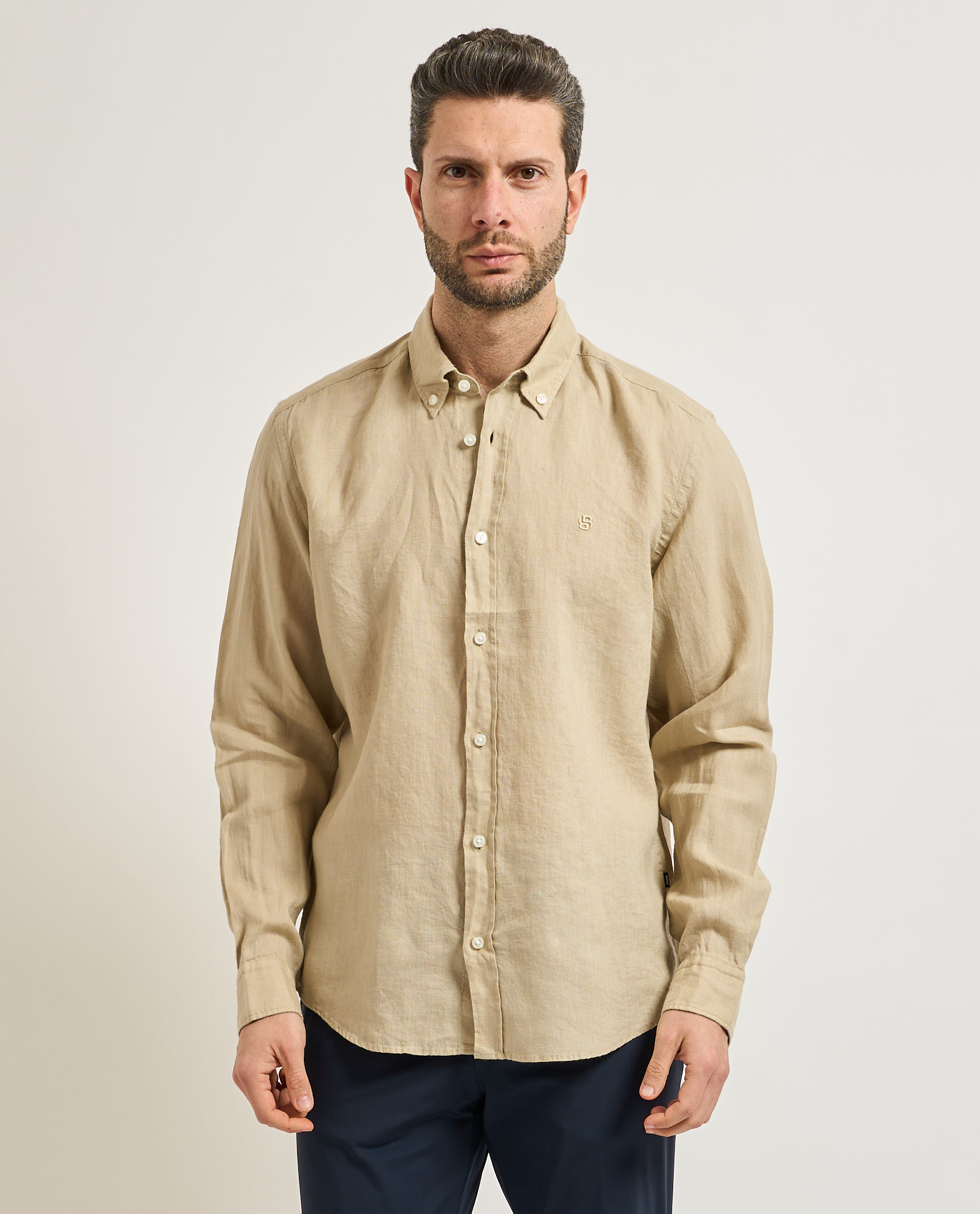BOSS Camicie Beige