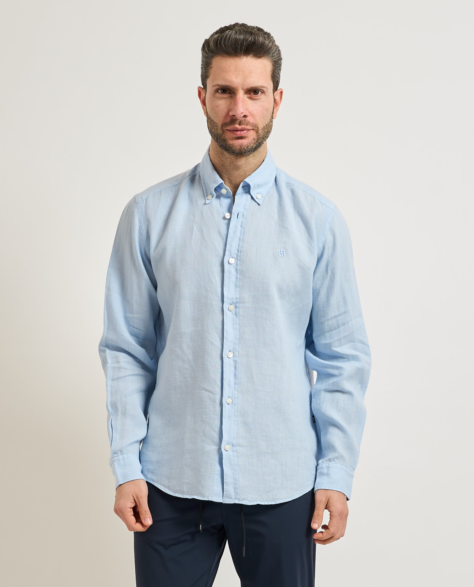 BOSS Camicie Blu