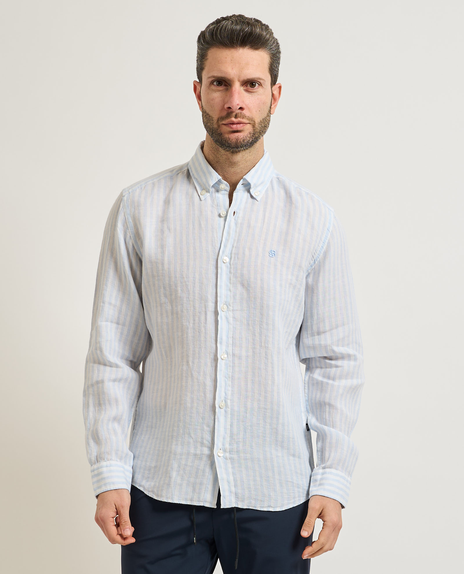 BOSS Camicie Blu