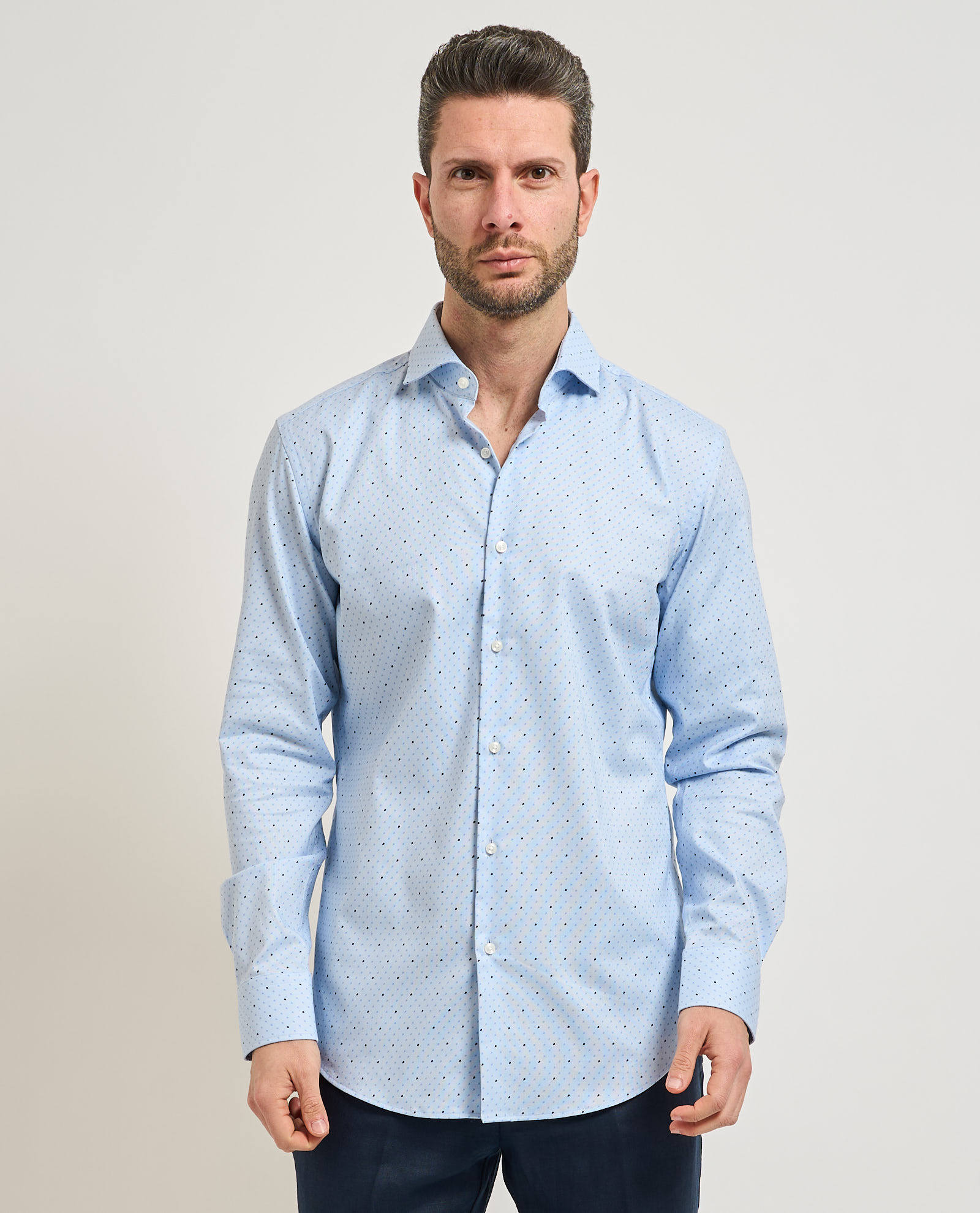 BOSS Camicie Blu