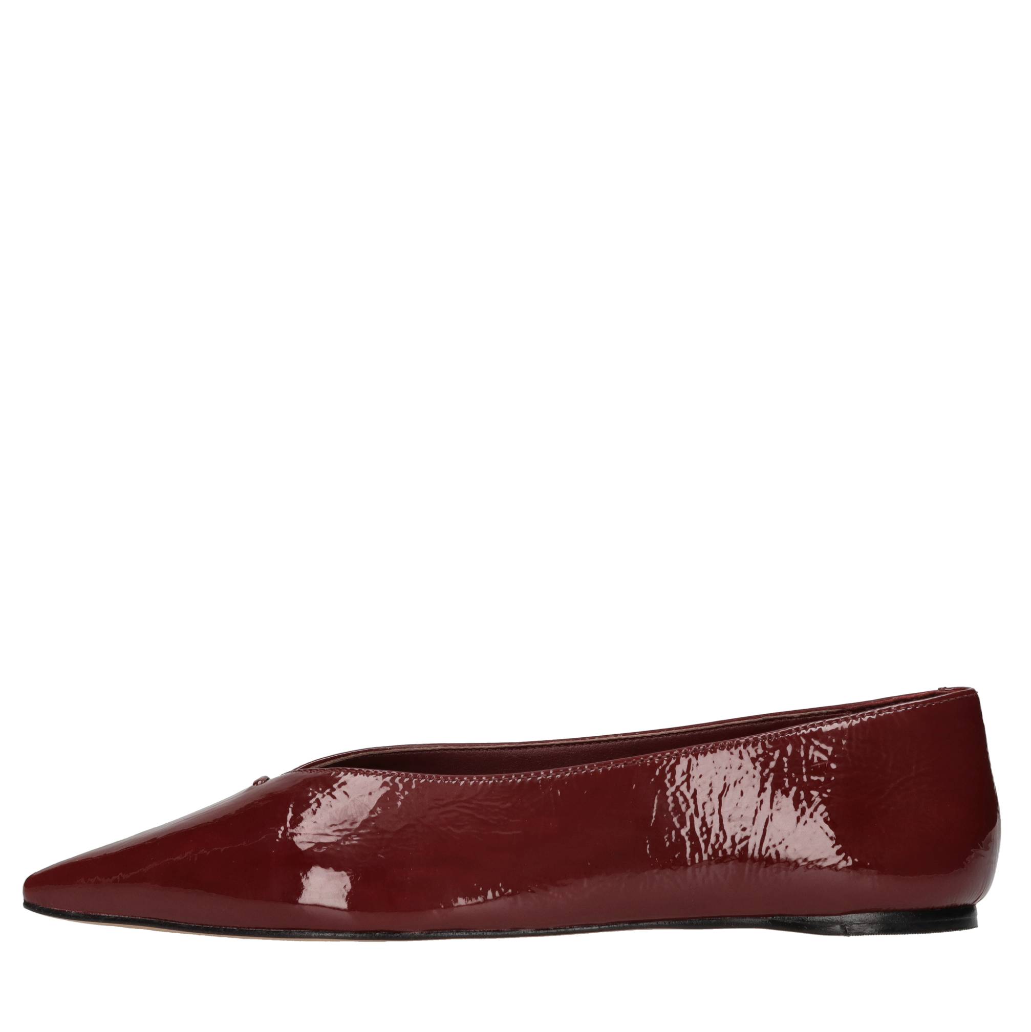 Carrano Lage schoenen Bordeaux