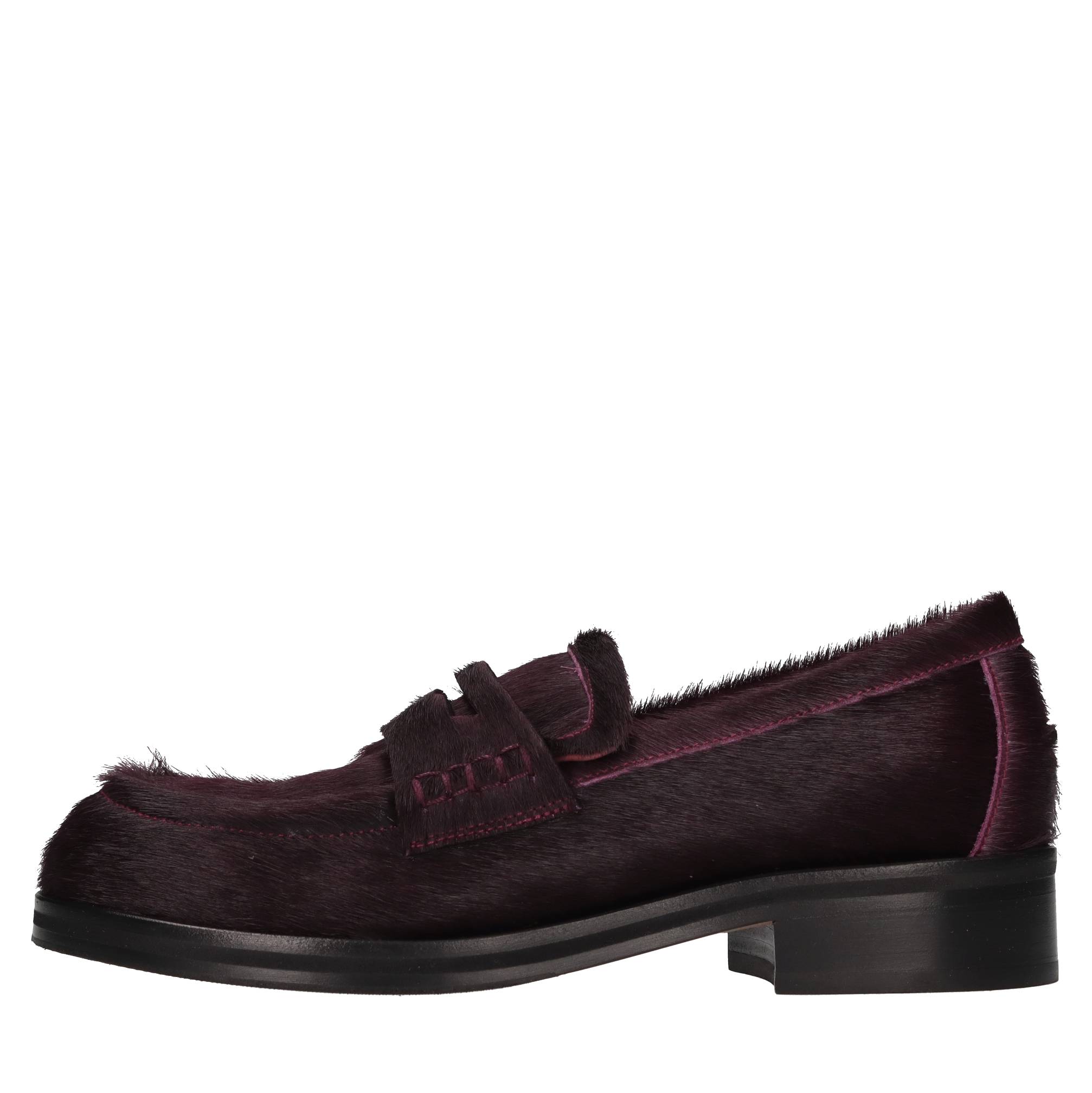 Lorena Paggi Lage schoenen Bordeaux